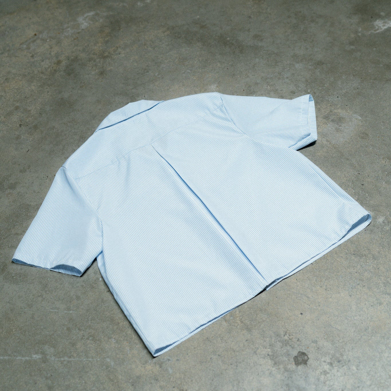 BLUE BOWLING SHIRT